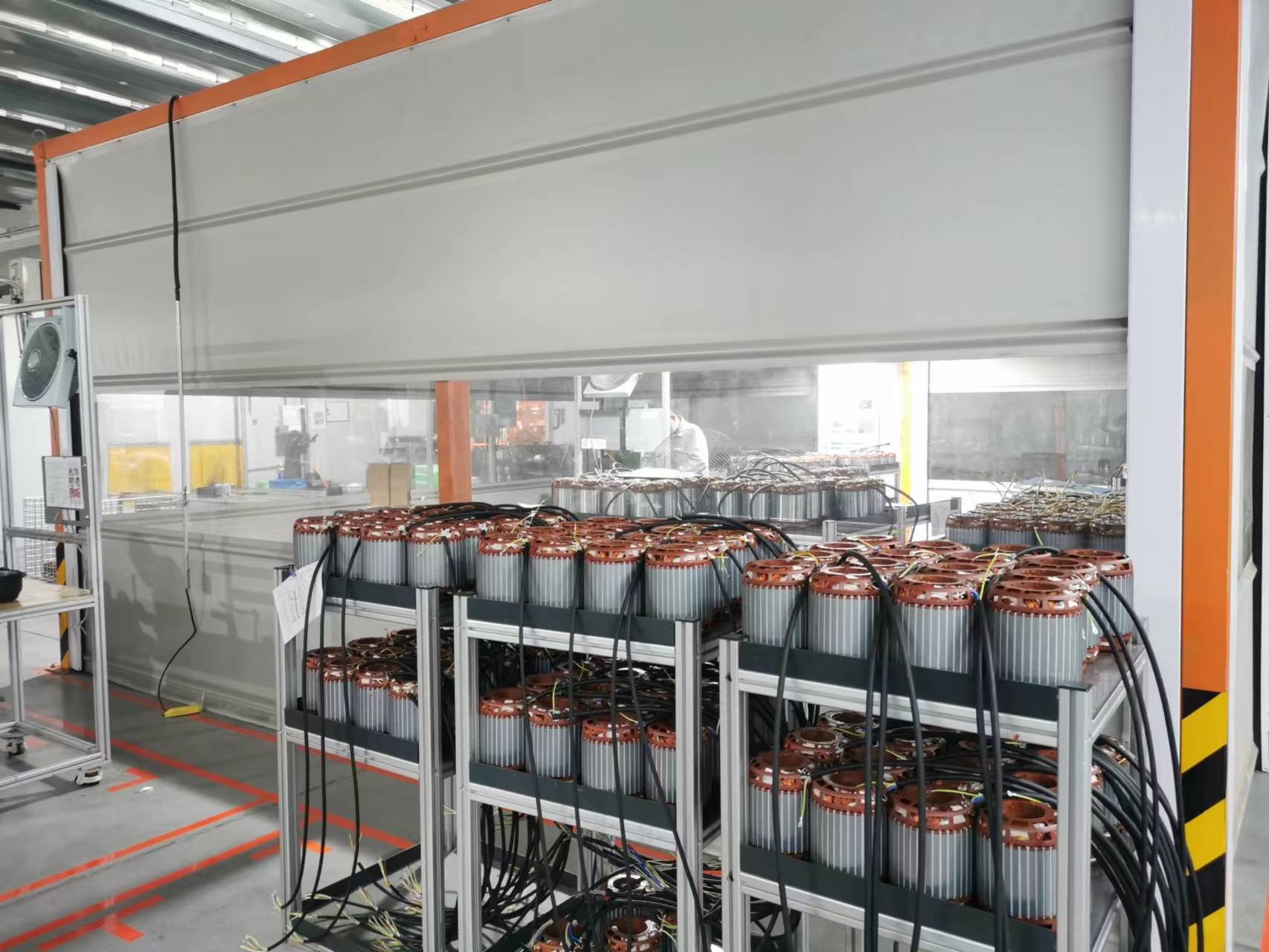 Shiro Motor (Shanghai) Co., Ltd. linha de produção da fábrica