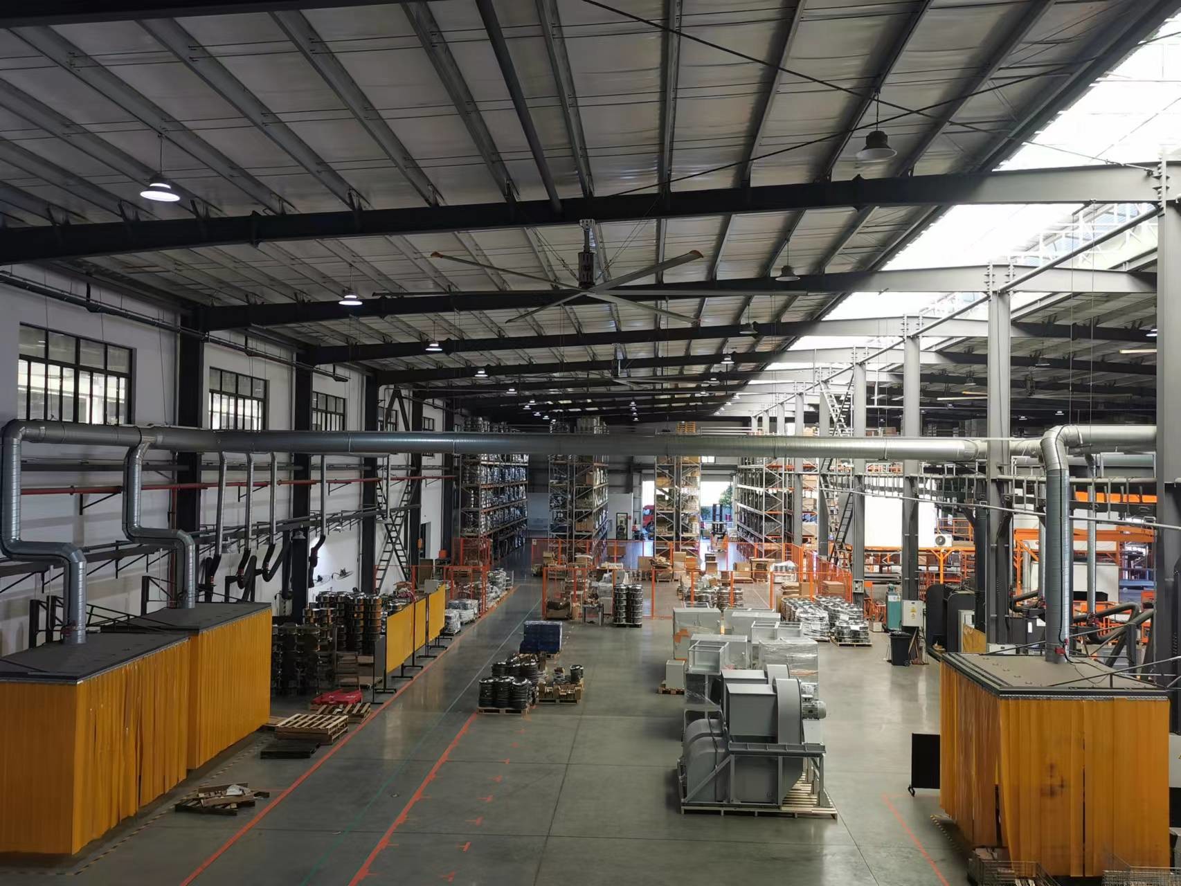 Shiro Motor (Shanghai) Co., Ltd. linha de produção da fábrica