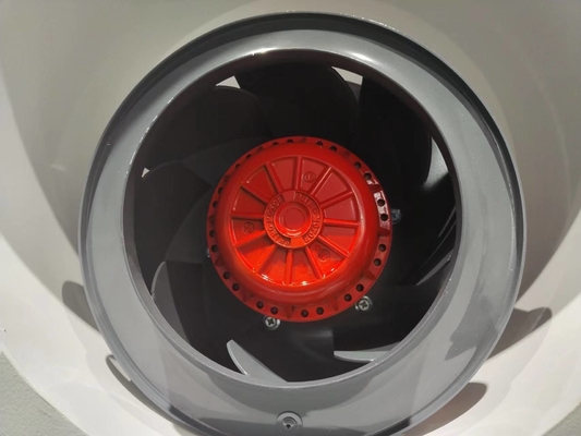 fã 0.30kW centrífugo inverso com o impulsor curto de Ring AL Alloy da entrada