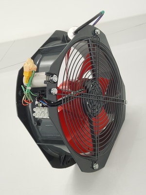 Lâmina externo 915rpm do fã de fluxo axial 500mm do rotor de Polo da fase monofásica seis