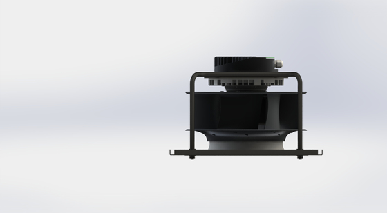 Resistência a altas temperaturas de 60°C IP54 com lâmina de 250 mm EC Fan
