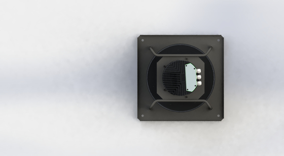 Resistência a altas temperaturas de 60°C IP54 com lâmina de 250 mm EC Fan