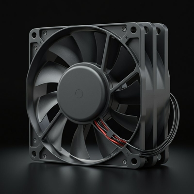 Lâmina 250mm resistência a altas temperaturas de 60°C com Power 175W Axial Fan