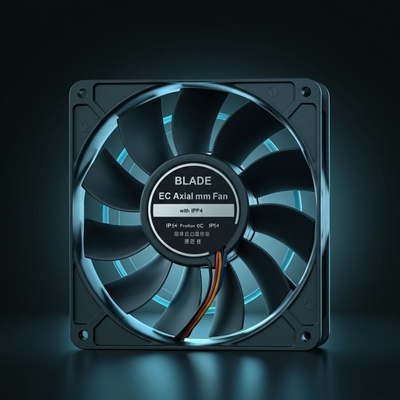 Blade 225mm resistente a altas temperaturas de 60°C com ventilador axial IP54 CE