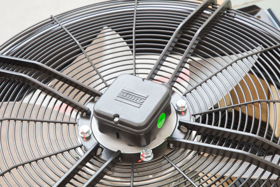 8500m3/H folha axial do impulsor do metal da AL-liga do fã do rotor externo de Polo da fase monofásica seis