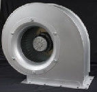 Fã centrífugo entrada dianteira da lâmina 250mm da curva da única para o movimento de ar