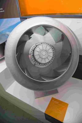 Impeller 225 mm Ventilador centrífugo para trás 1 ~ 230V ± 10% peso 3,2 kg