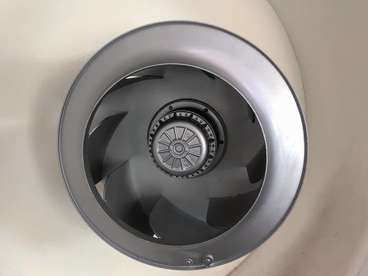 250 mm Ventilador centrífugo para trás 2700 rpm ou 3023 rpm 1 ~ 230V ± 10%