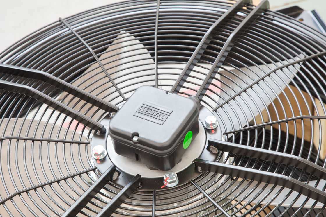 8500m3/H folha axial do impulsor do metal da AL-liga do fã do rotor externo de Polo da fase monofásica seis